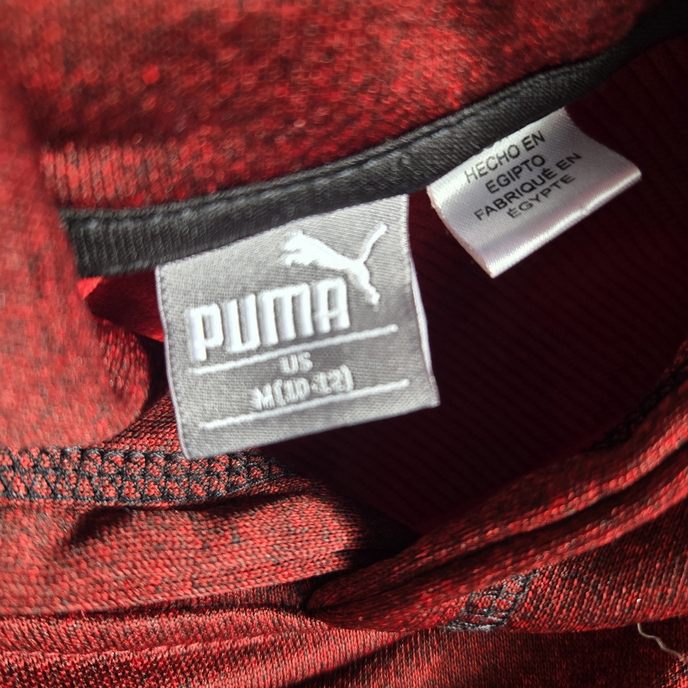 Puma Vibrant Red Hoodie - Picture 4 of 4